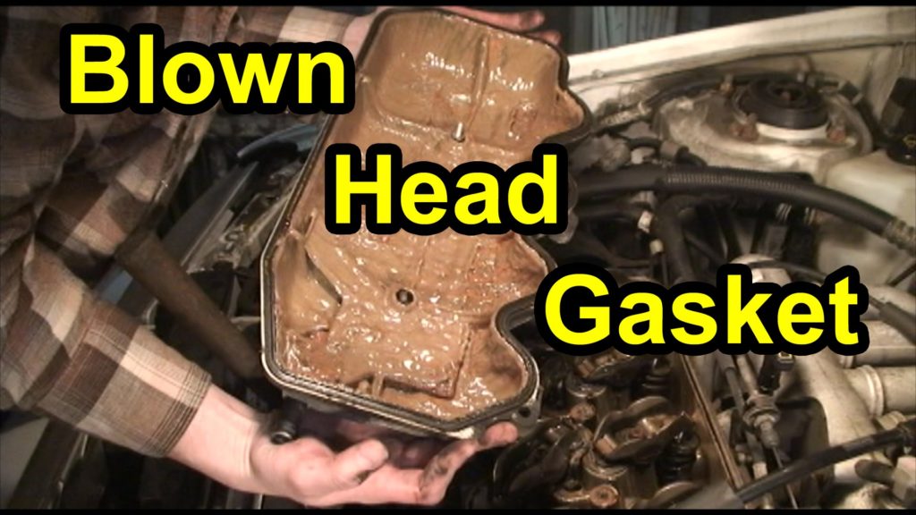 symptoms of a blown head gasket in a car